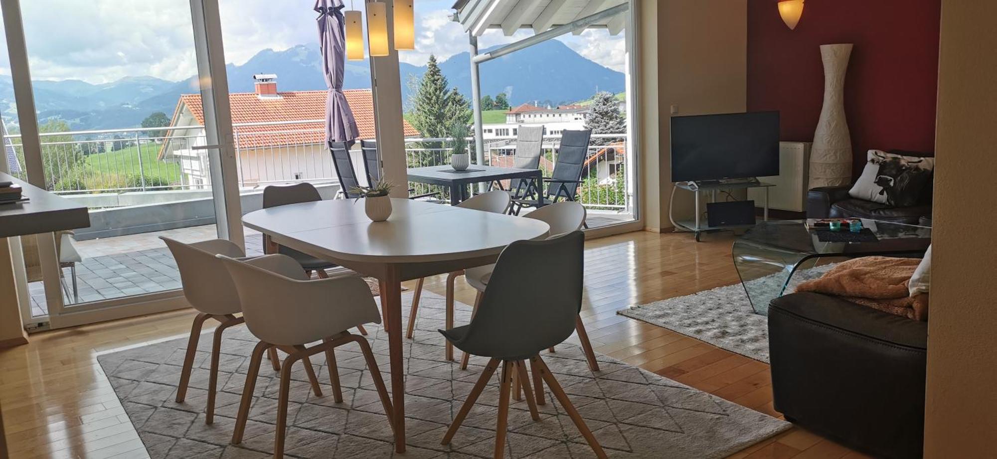 Ferienwohnung Panoramablick Rettenberg Esterno foto