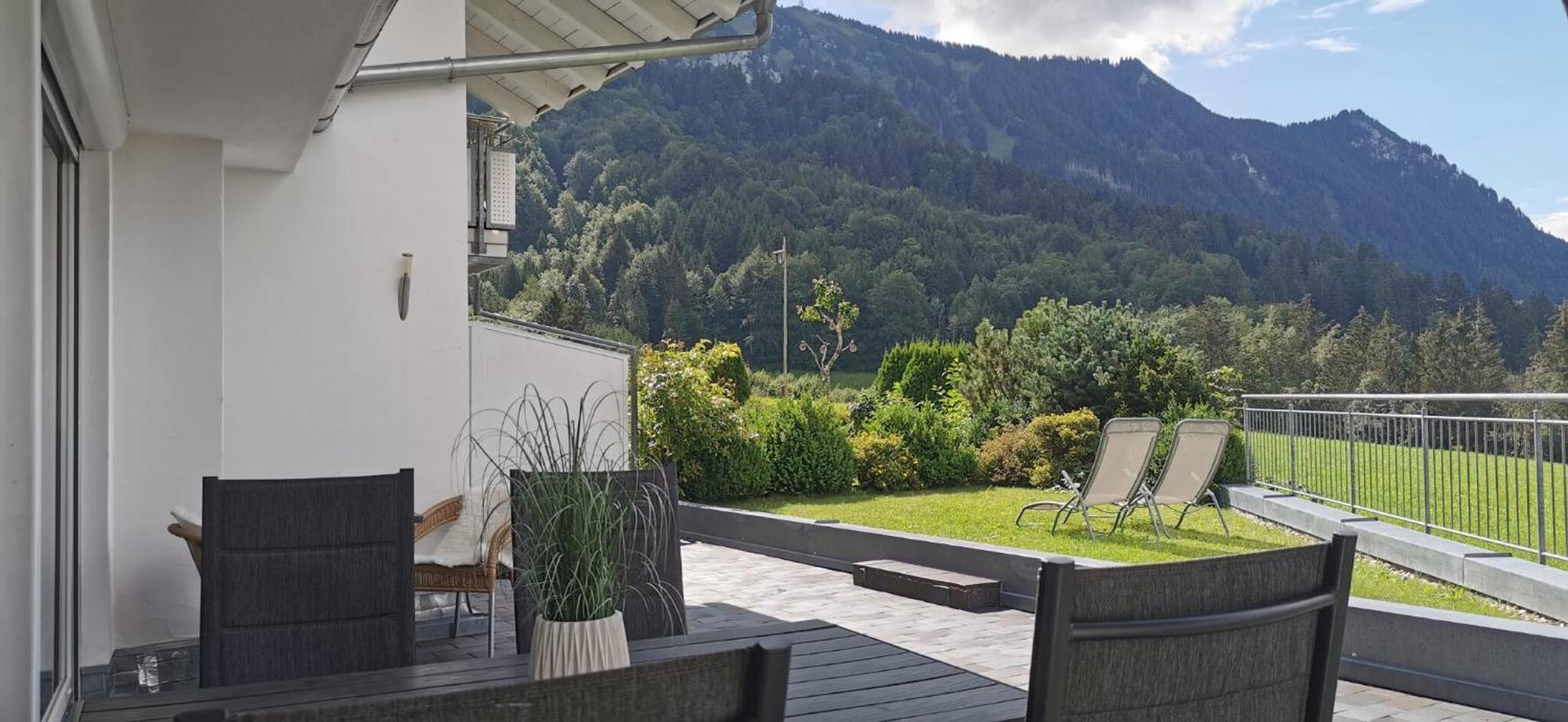 Ferienwohnung Panoramablick Rettenberg Esterno foto