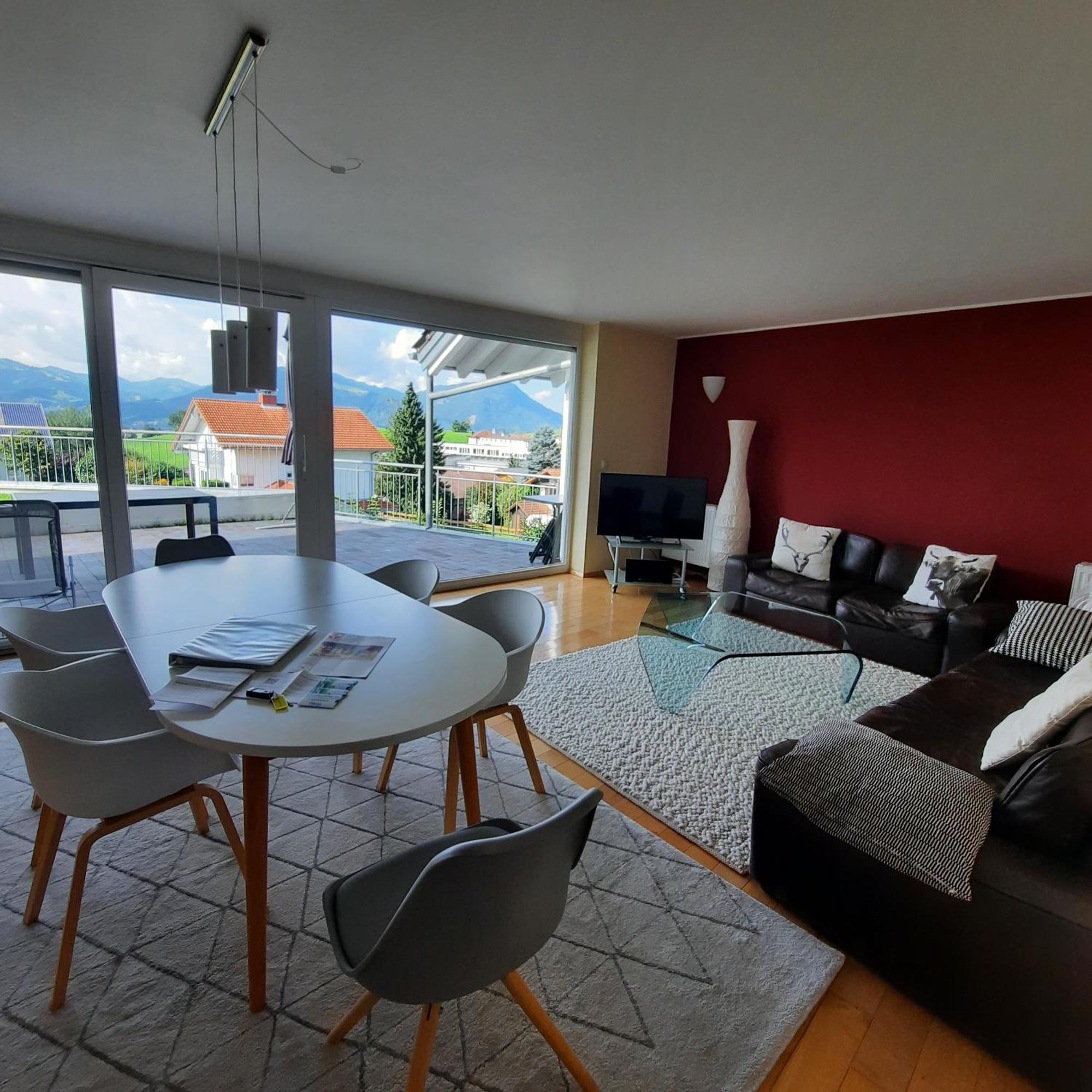 Ferienwohnung Panoramablick Rettenberg Esterno foto